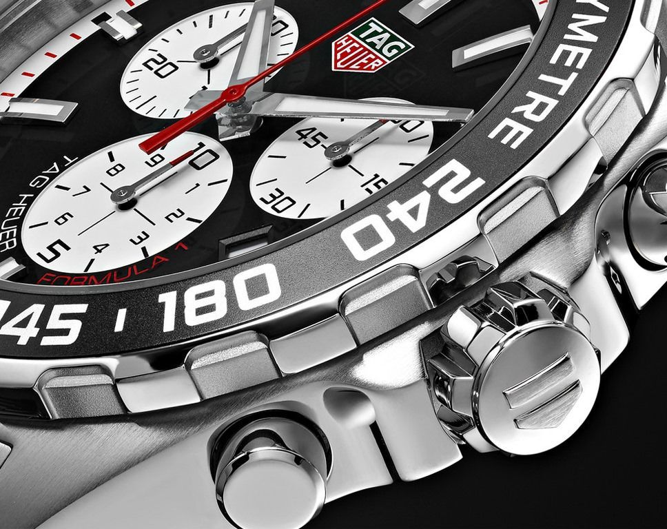TAG Heuer Formula 1  Black Dial 43 mm Quartz Watch For Men - 4