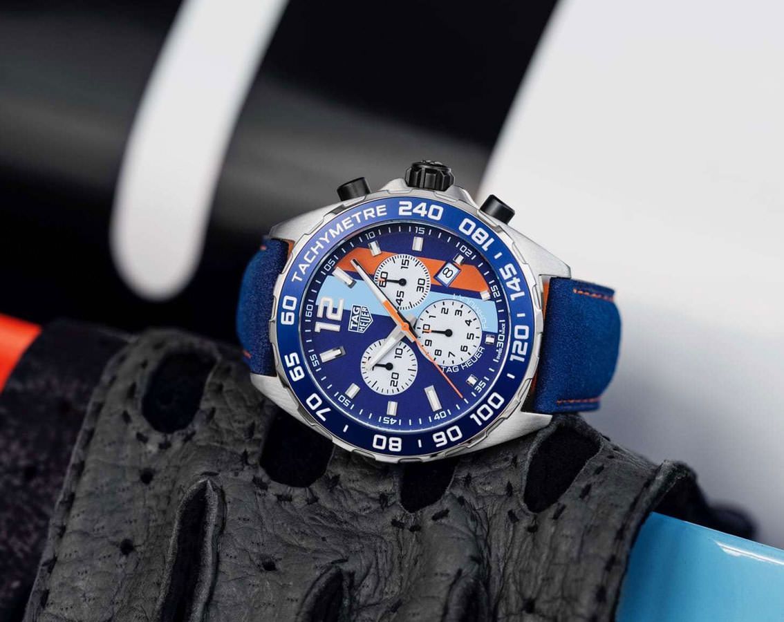 TAG Heuer Formula 1  Blue Dial 43 mm Quartz Watch For Men - 11
