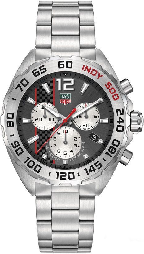 TAG Heuer Formula 1  Grey Dial 41 mm Quartz Watch For Men - 1