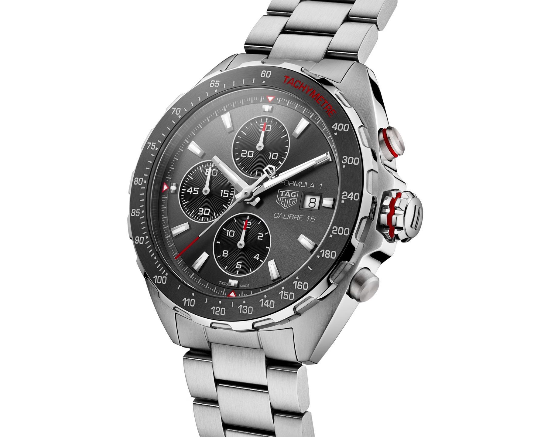 TAG Heuer Formula 1  Grey Dial 44 mm Automatic Watch For Men - 3
