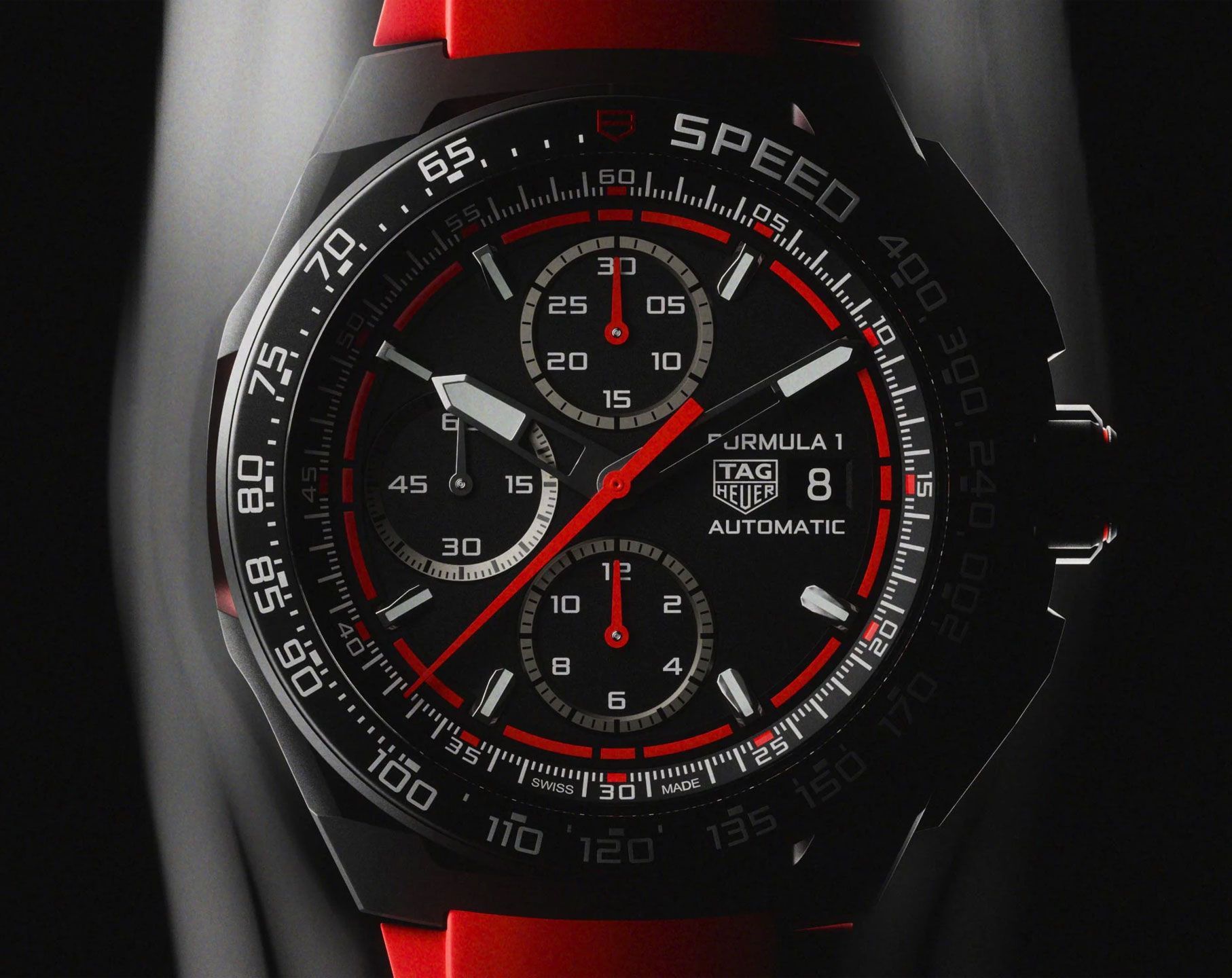 TAG Heuer Formula 1  Black Dial 44 mm Automatic Watch For Men - 4