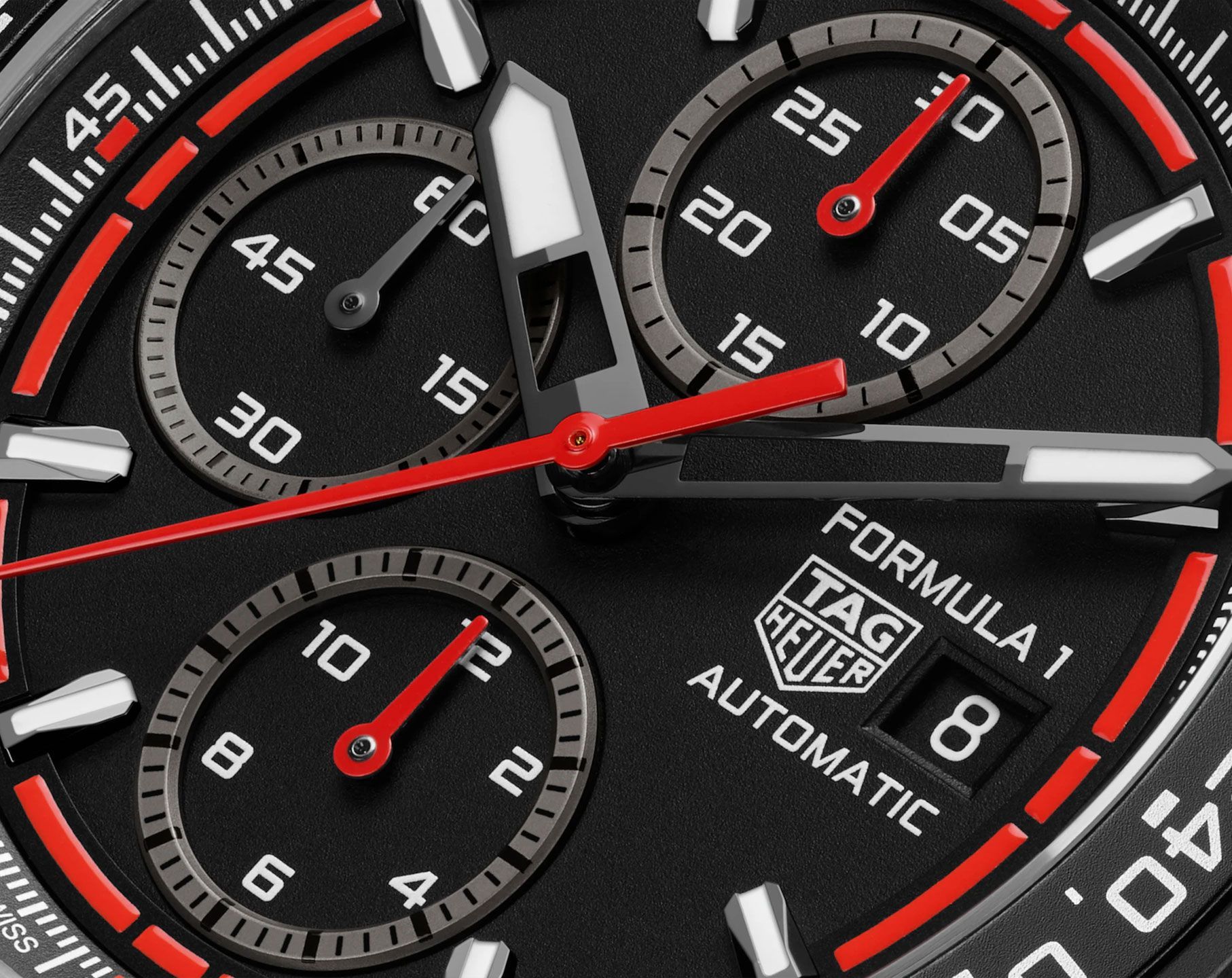 TAG Heuer Formula 1  Black Dial 44 mm Automatic Watch For Men - 7