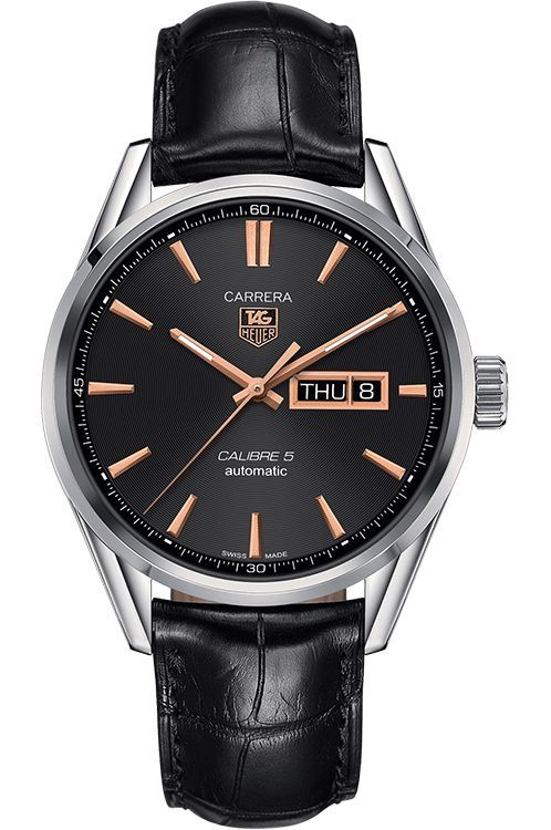 TAG Heuer Carrera 41 mm Watch in Black Dial