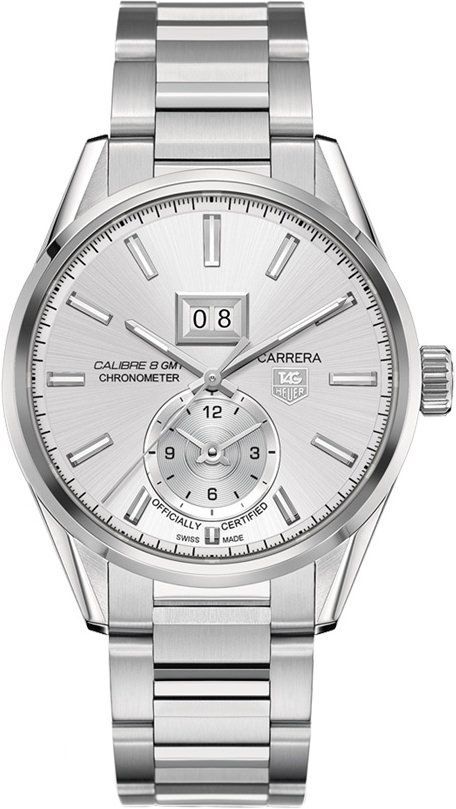 TAG Heuer Carrera  Silver Dial 41 mm Automatic Watch For Men - 1