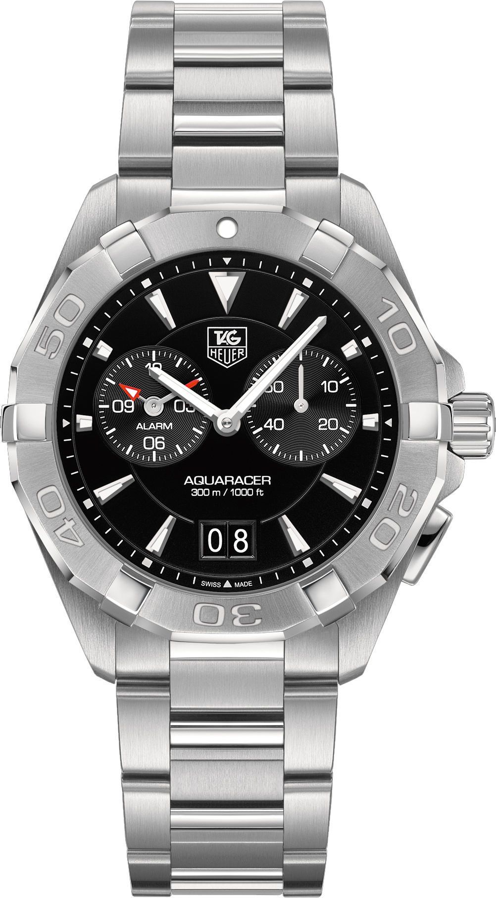 TAG Heuer Aquaracer  Black Dial 41 mm Quartz Watch For Men - 1