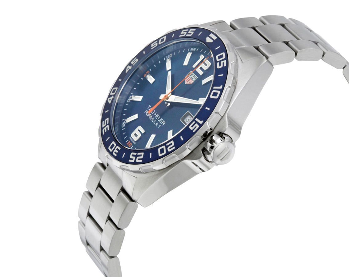 TAG Heuer  43 mm Watch in Blue Dial For Men - 2