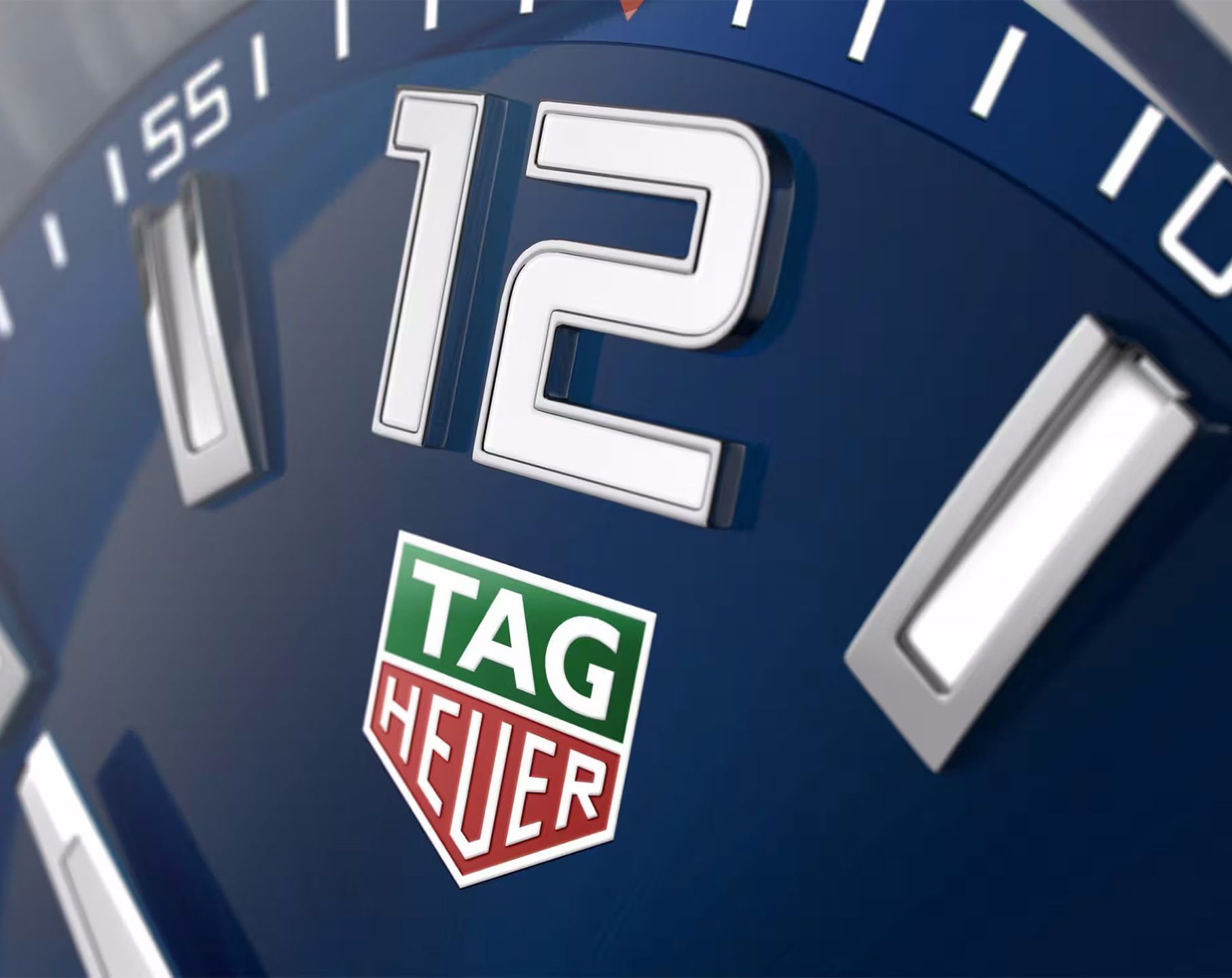 TAG Heuer  43 mm Watch in Blue Dial For Men - 4