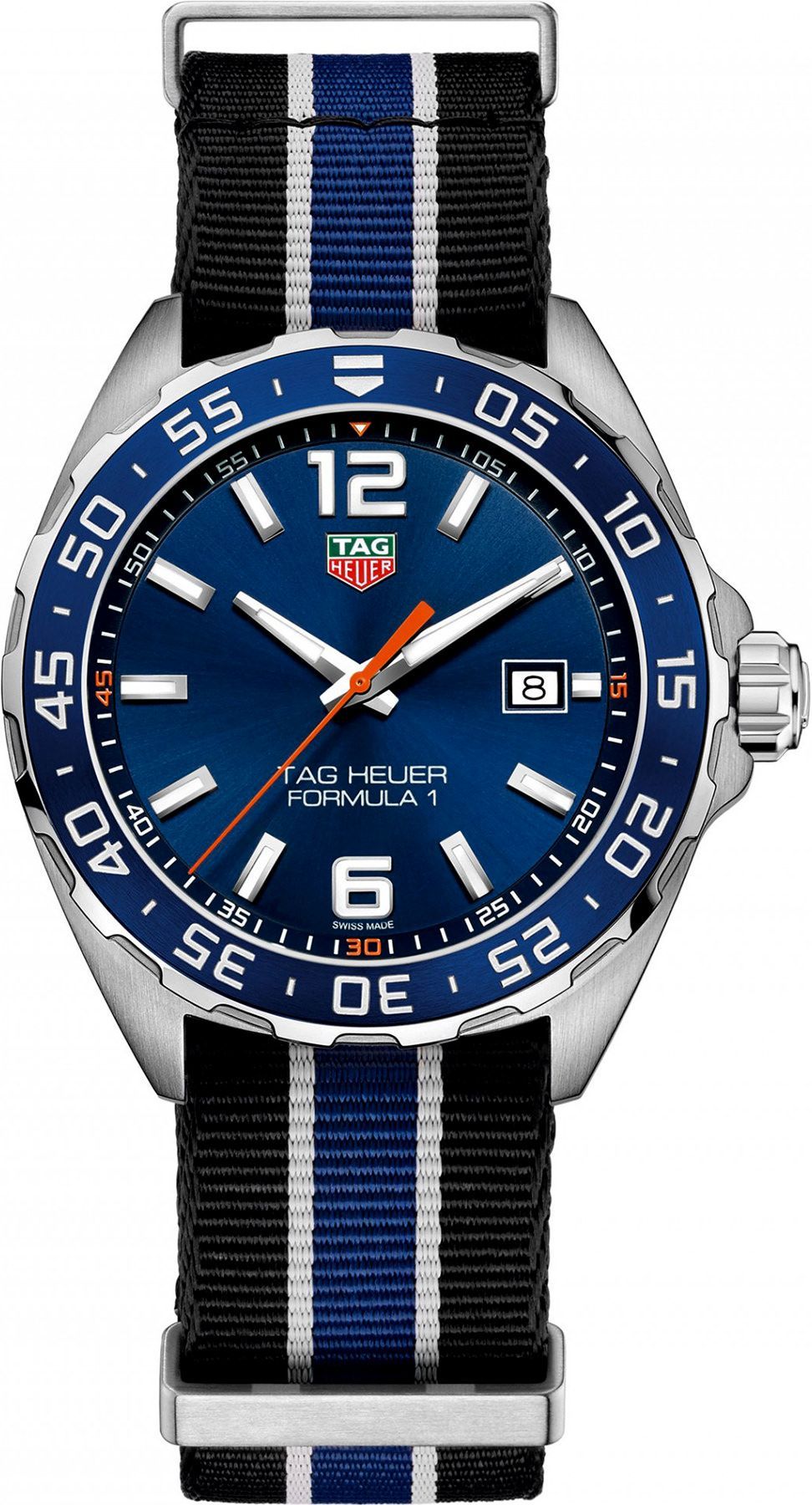 TAG Heuer Formula 1  Blue Dial 43 mm Quartz Watch For Men - 1