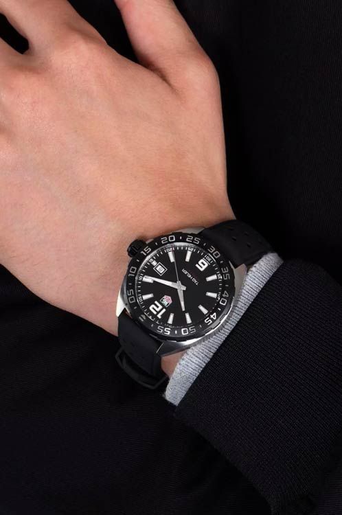 Formula 1 black dial men's watch cheap