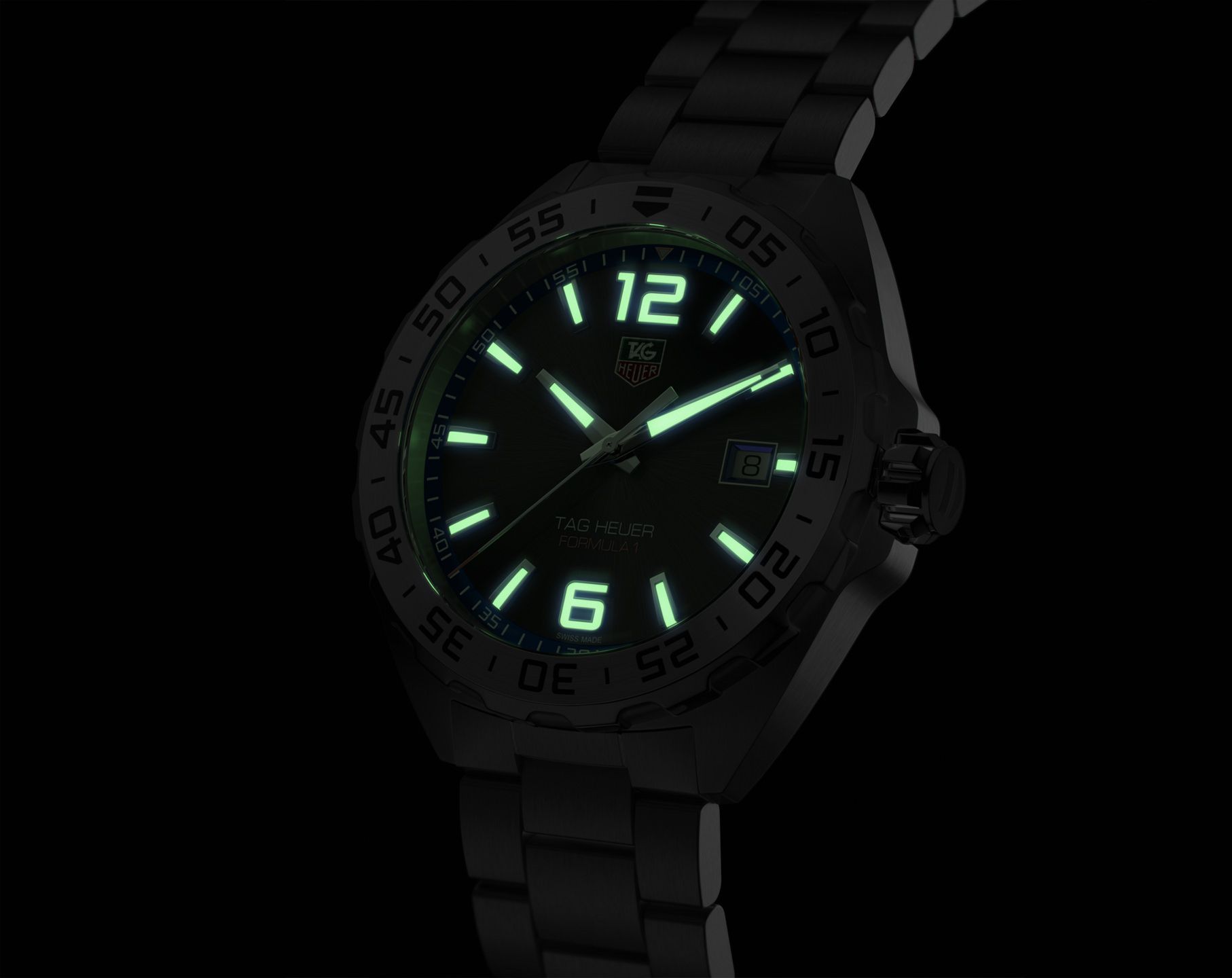 TAG Heuer Formula 1 41 mm Watch in Black Dial