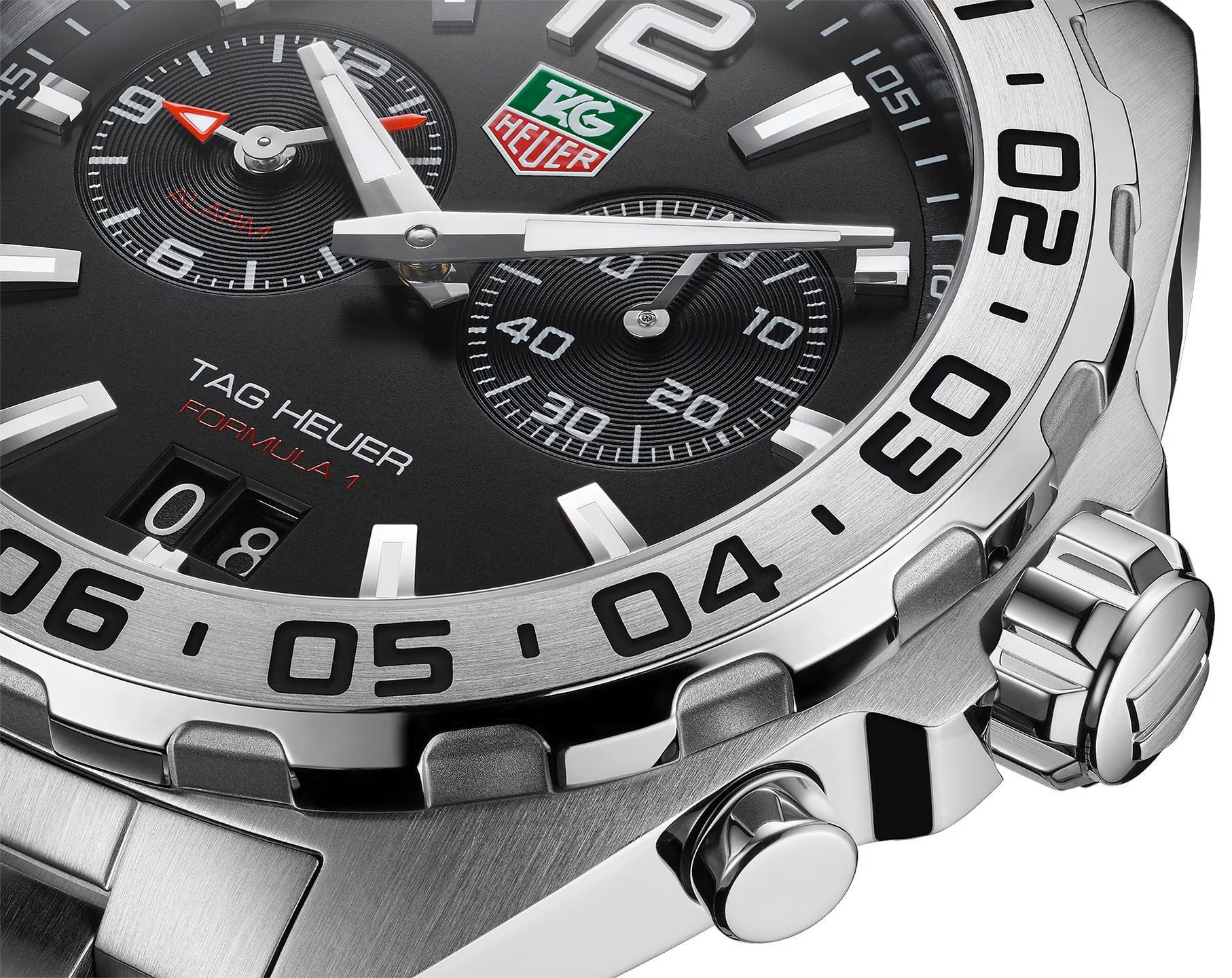 TAG Heuer Formula 1  Black Dial 41 mm Quartz Watch For Men - 4