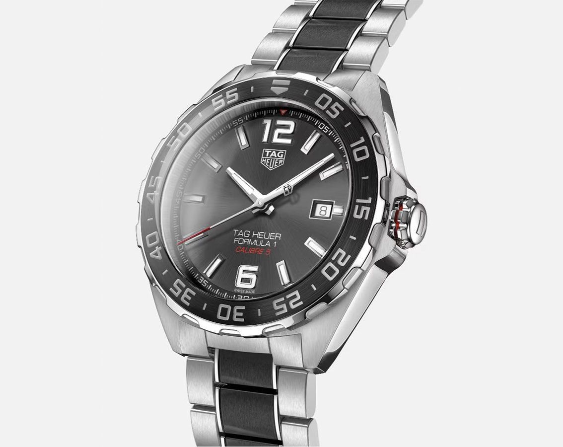 TAG Heuer Formula 1  Grey Dial 43 mm Automatic Watch For Men - 3