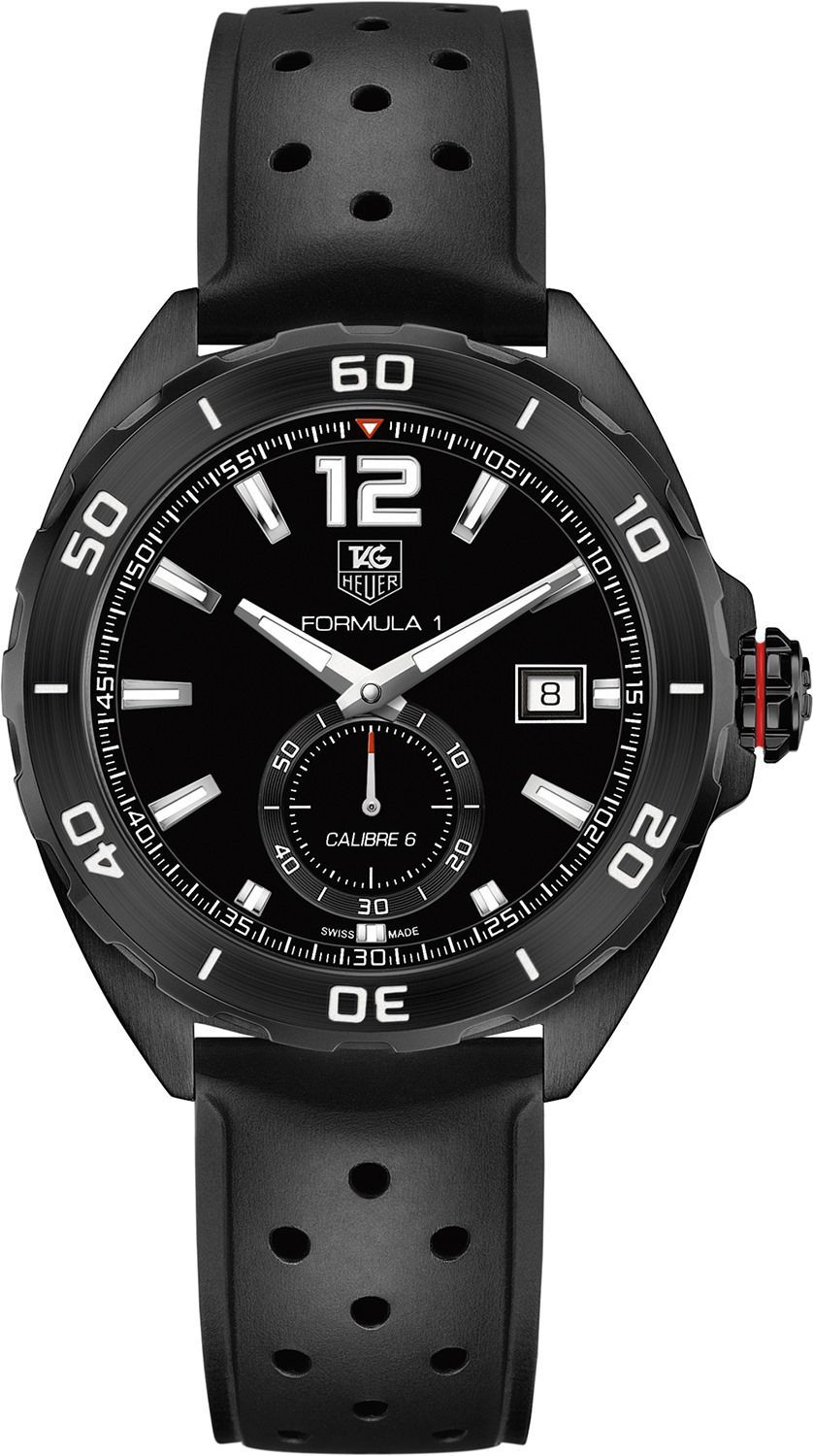 TAG Heuer Formula 1 Calibre 6 Black Dial 41 mm Automatic Watch For Men - 1