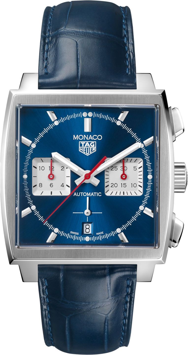 TAG Heuer Monaco  Blue Dial 39 mm Automatic Watch For Men - 1