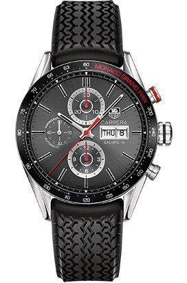 TAG Heuer Monaco Grand Prix  Black Dial 43 mm Automatic Watch For Men - 1