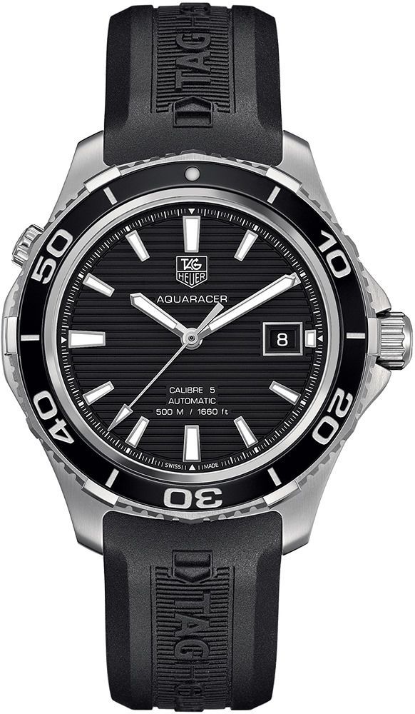 TAG Heuer Aquaracer 500M Black Dial 41 mm Automatic Watch For Men - 1