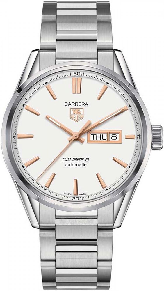 TAG Heuer Carrera  Grey Dial 41 mm Automatic Watch For Men - 1