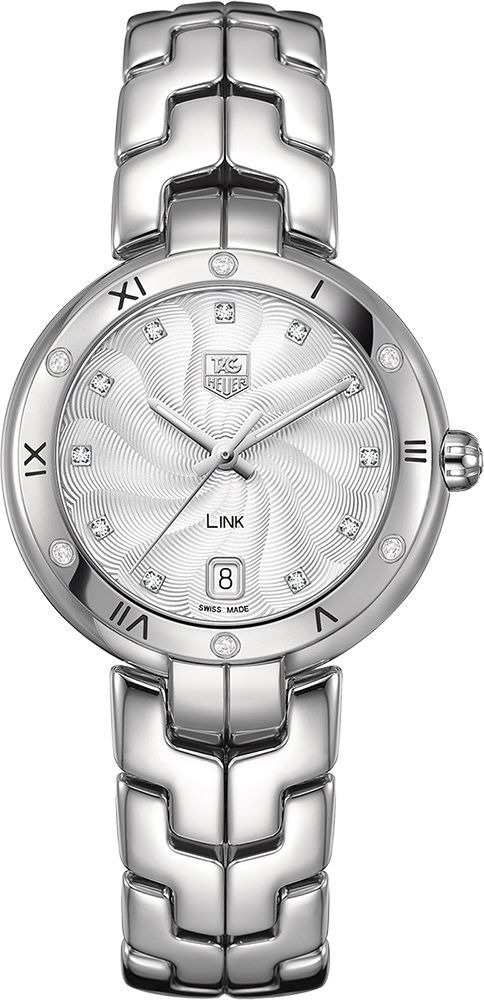TAG Heuer Link  Silver Dial 35 mm Quartz Watch For Women - 1