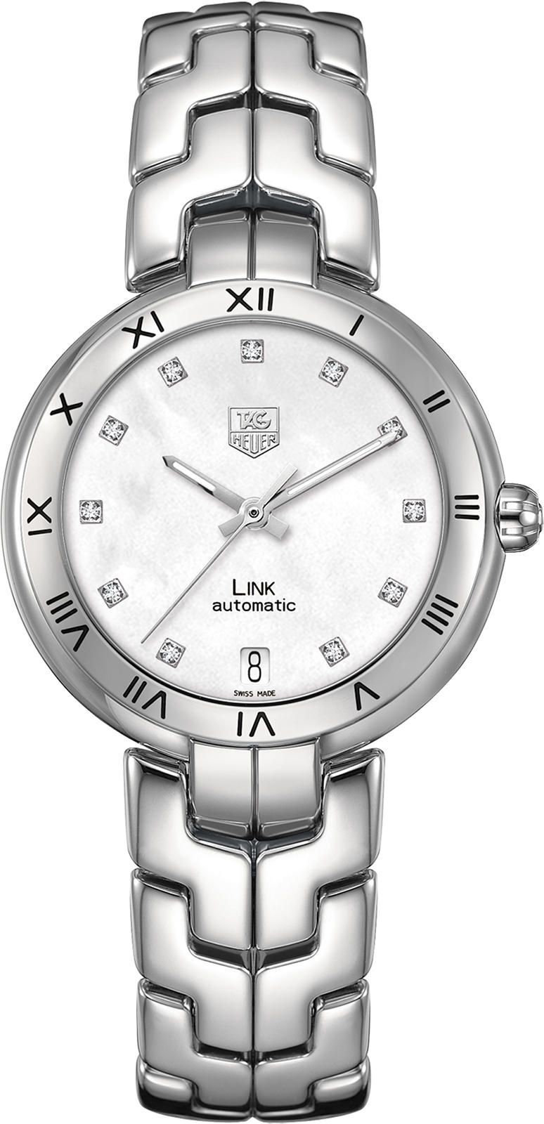 TAG Heuer Link  MOP Dial 35 mm Automatic Watch For Women - 1