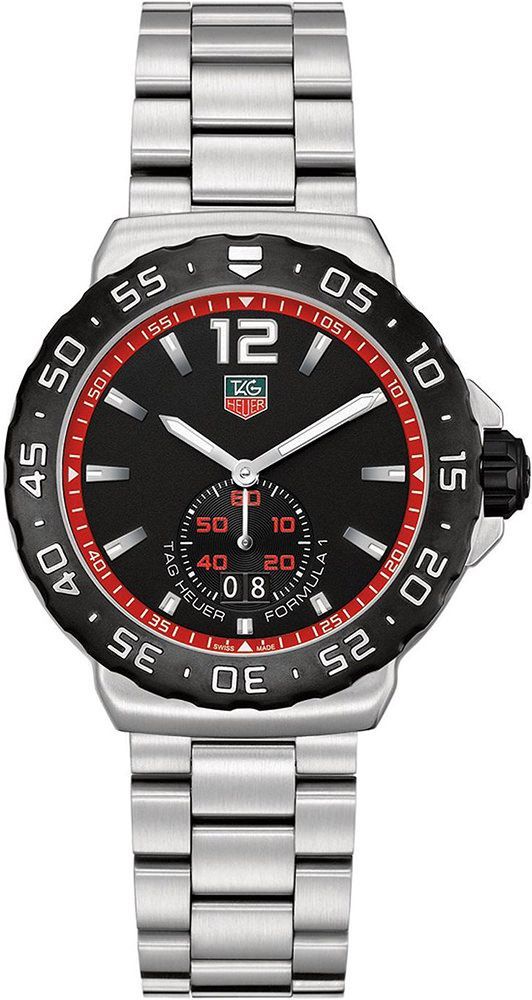 TAG Heuer Grand Date 42 mm Watch in Black Dial For Men - 1