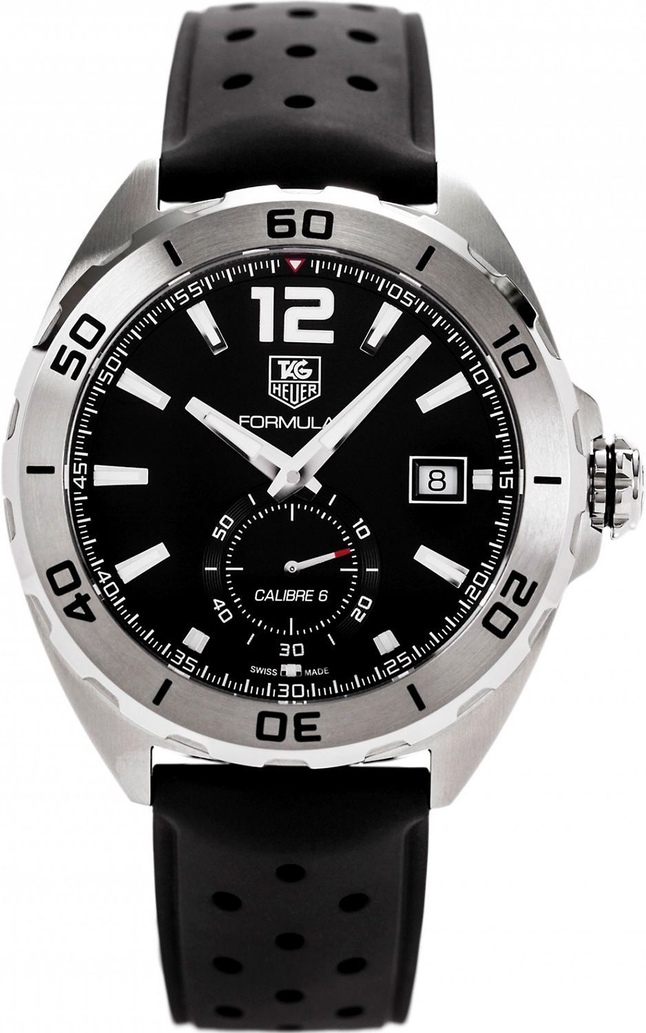 TAG Heuer Formula 1 Calibre 6 Black Dial 41 mm Automatic Watch For Men - 1