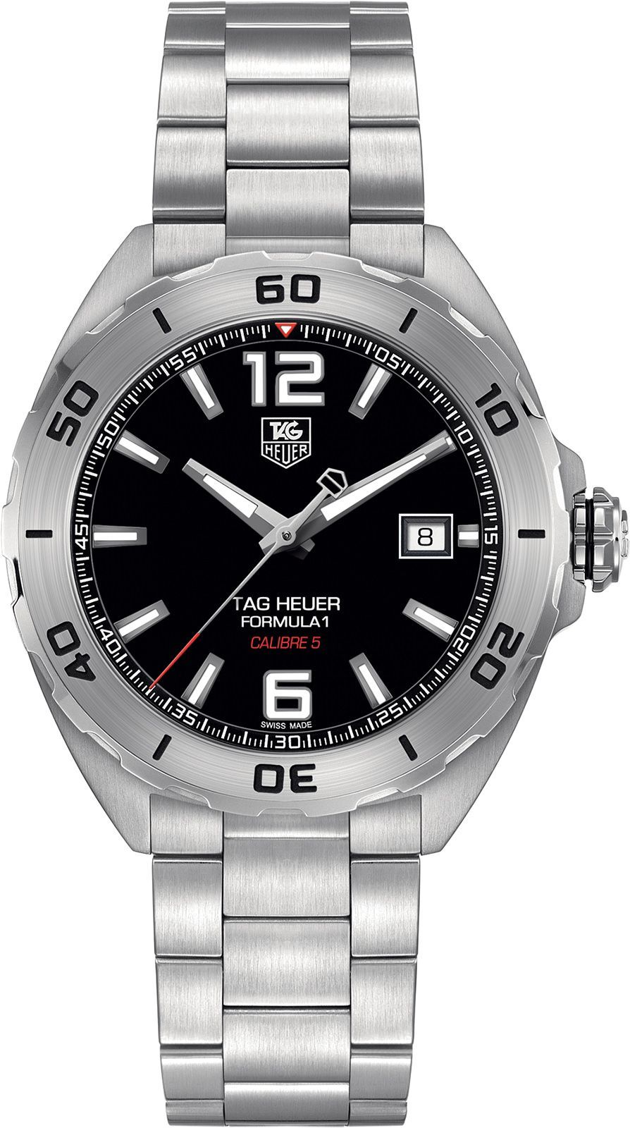 TAG Heuer Formula 1 Calibre 5 Black Dial 41 mm Automatic Watch For Men - 1