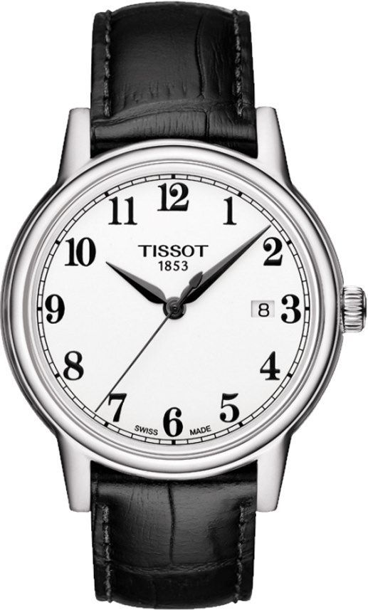 Tissot T-Classic Tissot Carson White Dial 30 mm Quartz Watch For Women - 1