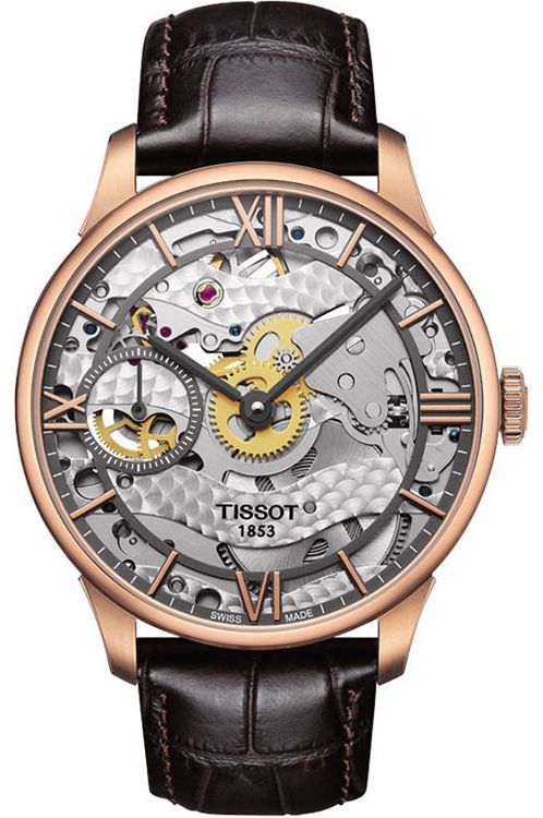 Tissot Tissot Chemin Des Tourelles 42 mm Watch in Trasparent Dial