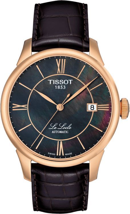 Tissot T-Classic Le Locle MOP Dial 39.3 mm Automatic Watch For Men - 1