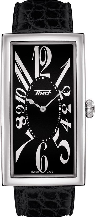 Tissot Heritage Banana Centenary Edition Black Dial 26.8 mm Quartz Watch For Men - 1