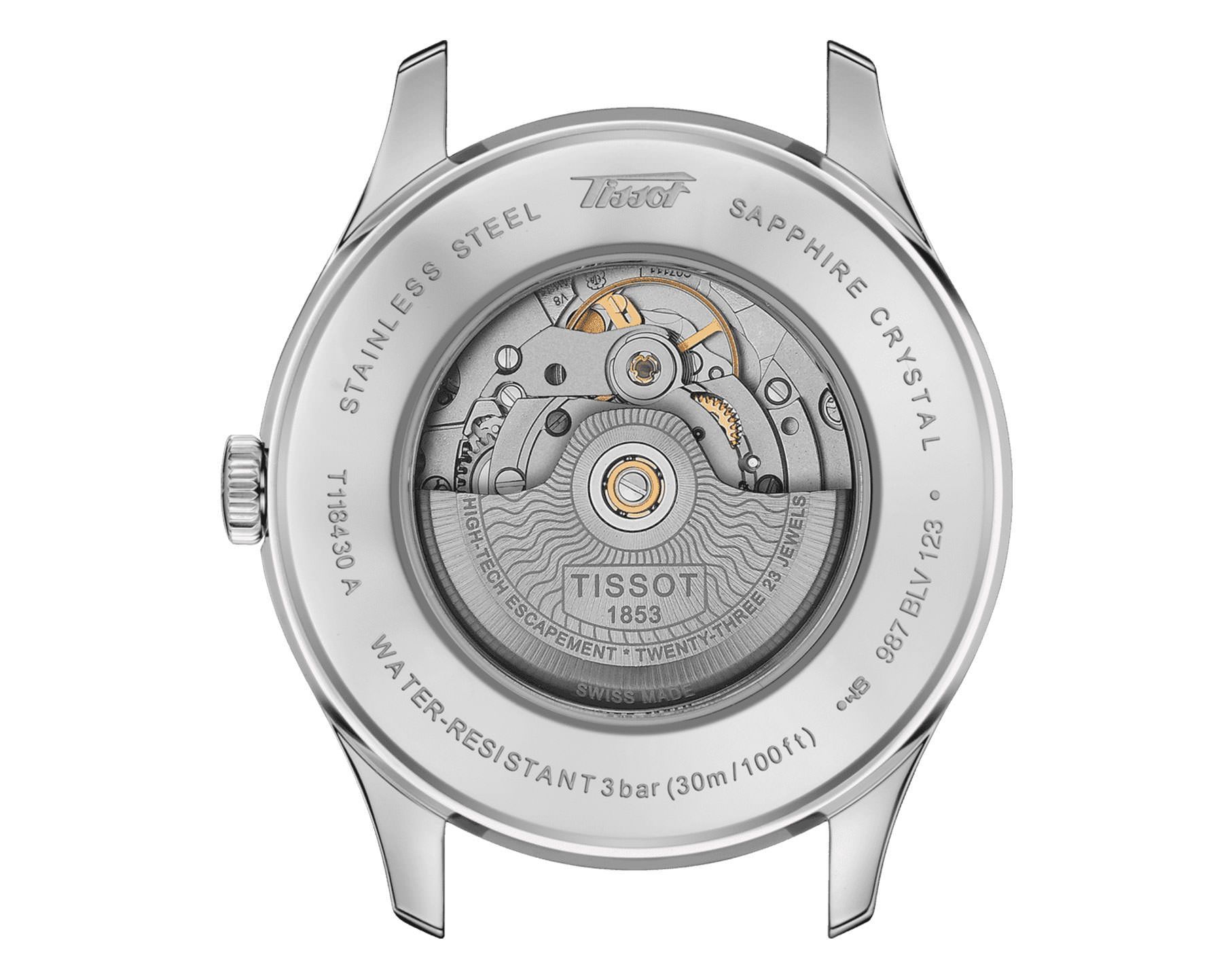 Tissot heritage visodate best sale blue