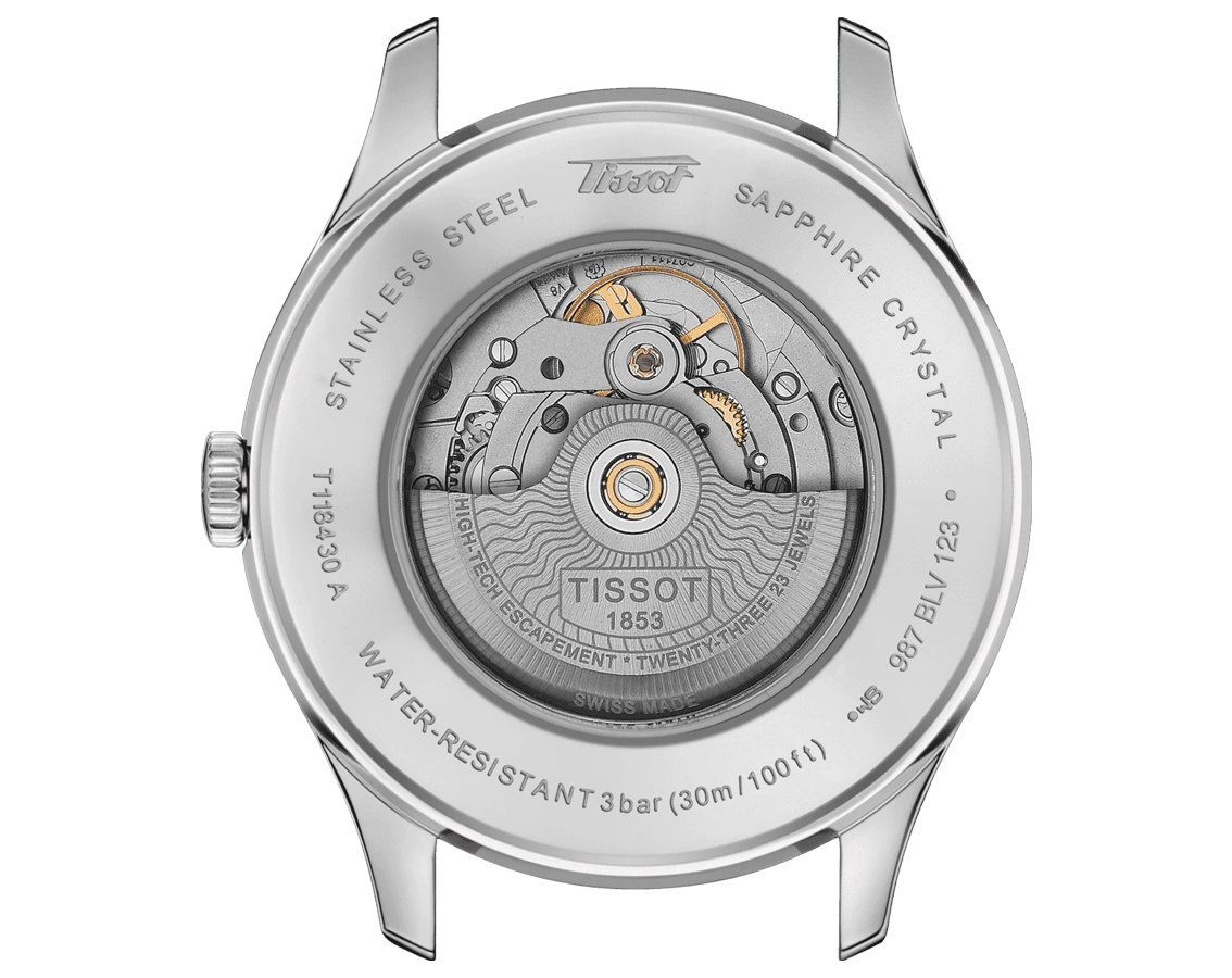 Tissot Heritage Tissot Heritage Visodate Black Dial 42 mm Automatic Watch For Men - 3