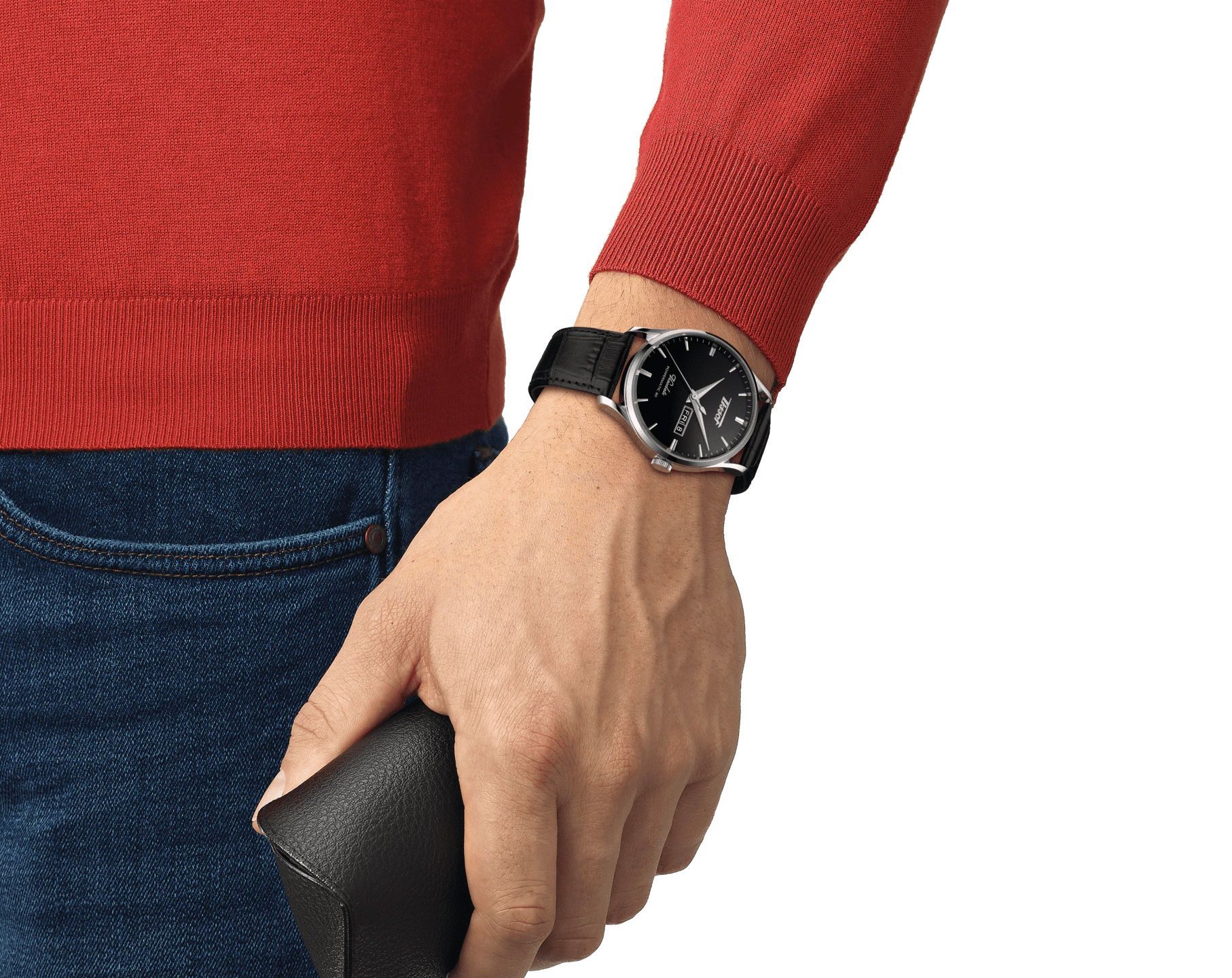 Tissot Heritage Tissot Heritage Visodate Black Dial 42 mm Automatic Watch For Men - 5