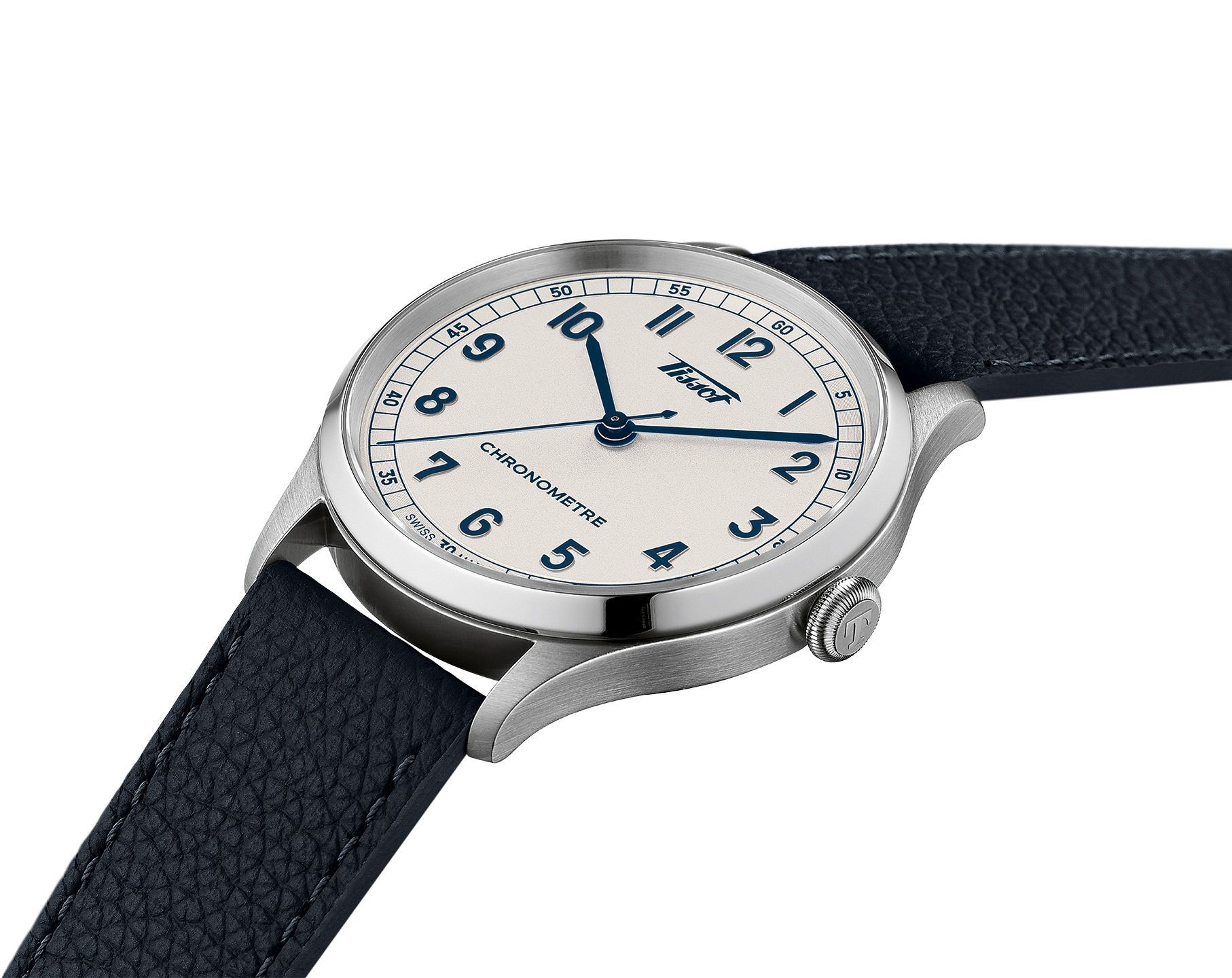 Tissot heritage sovereign automatic silver dial men's watch 2025
