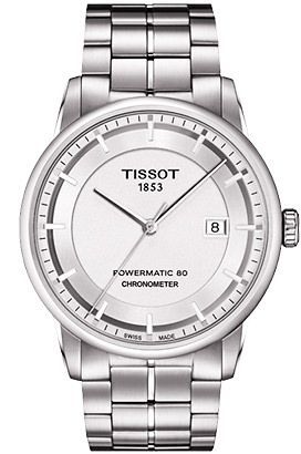 Tissot T-Classic Luxury Automatic Silver Dial 41 mm Automatic Watch For Men - 1