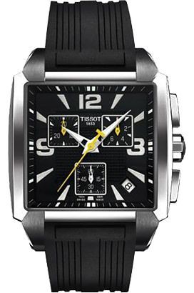 Tissot Quadrato 40 mm Watch in Black Dial For Men - 1