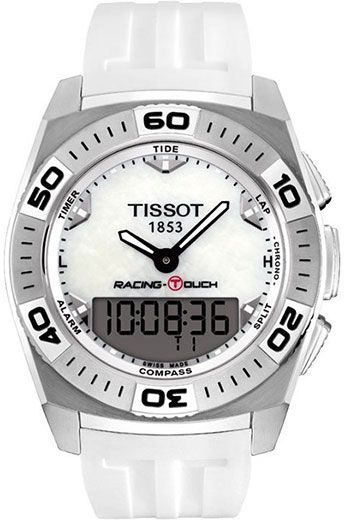 Tissot Racing 43 mm Watch in White Dial