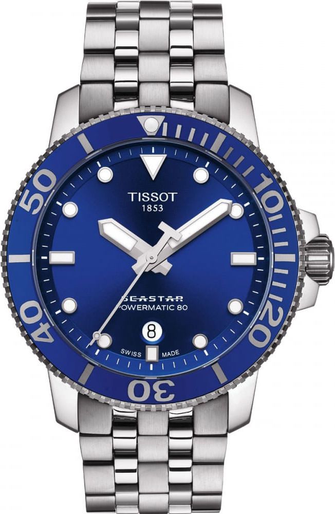 Tissot T-Sport Automatic Men Watches in Round case Blue Dial