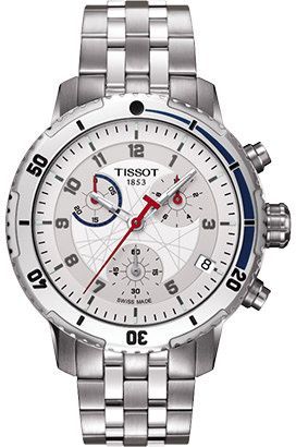 Tissot Tissot PRS 200 Ice Hockey 42 mm Watch in Silver Dial