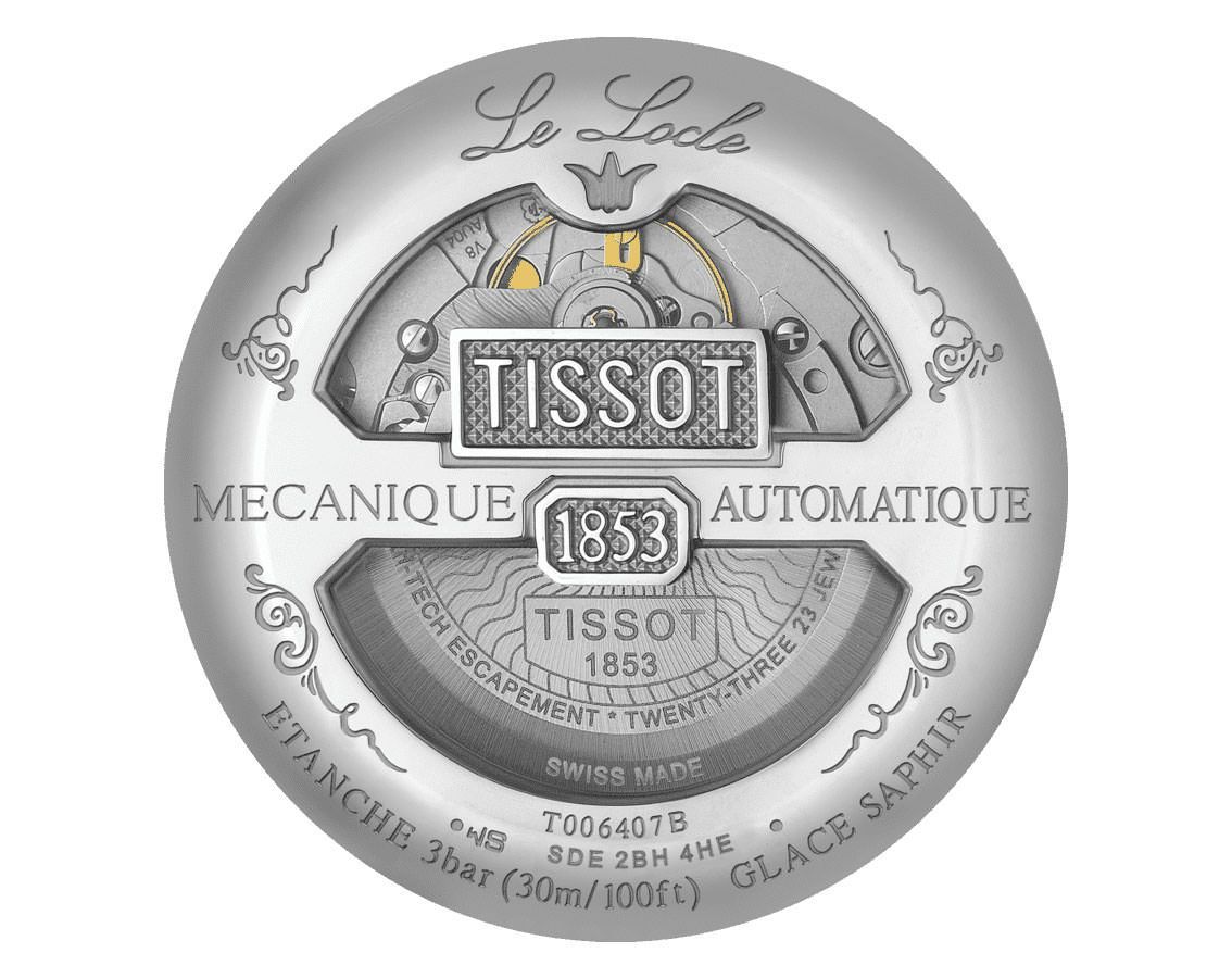 Tissot T-Classic Tissot Le Locle Silver Dial 39.3 mm Automatic Watch For Men - 4