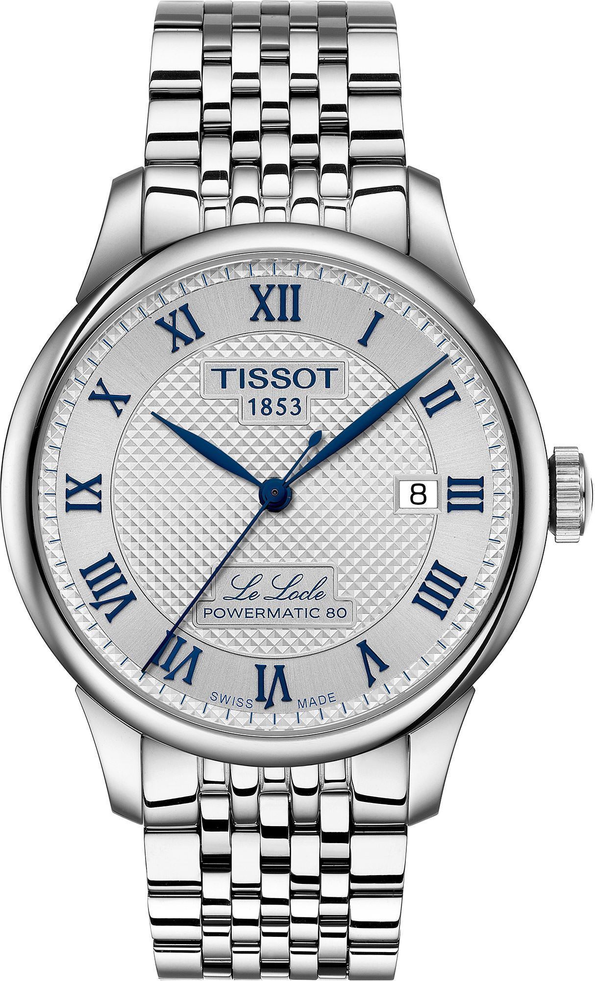 Tissot T-Classic Tissot Le Locle Silver Dial 39.3 mm Automatic Watch For Men - 1