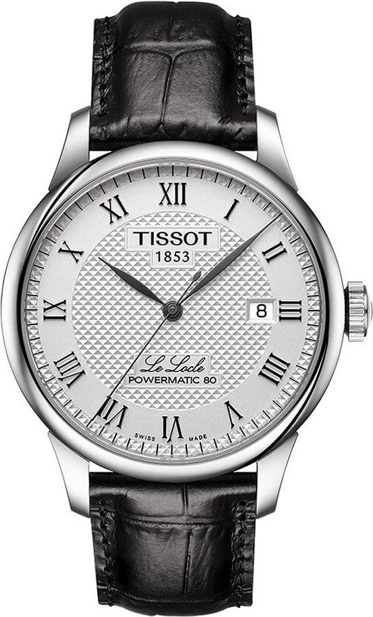 Tissot T-Classic Tissot Le Locle Silver Dial 39.3 mm Automatic Watch For Men - 1