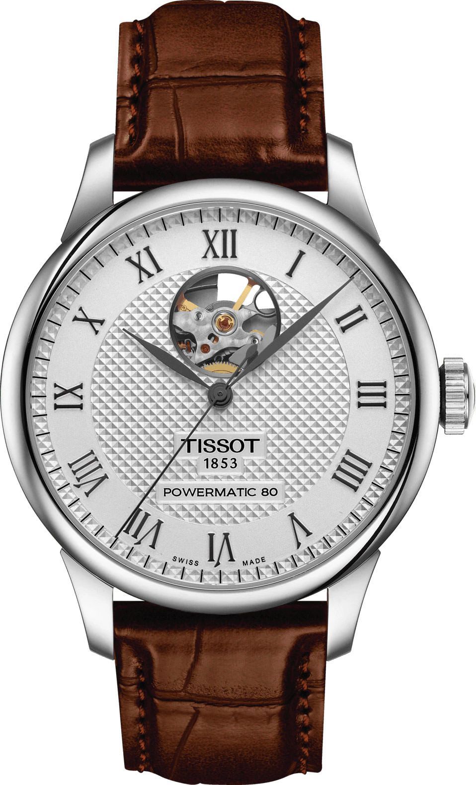 Tissot T-Classic Tissot Le Locle Silver Dial 39.3 mm Automatic Watch For Men - 1