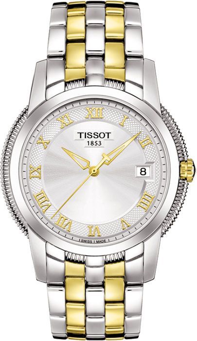 Tissot T-Classic Ballade III Silver Dial 40 mm Quartz Watch For Men - 1