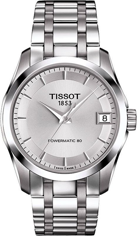Tissot T-Classic  Silver Dial 32 mm Automatic Watch For Women - 1