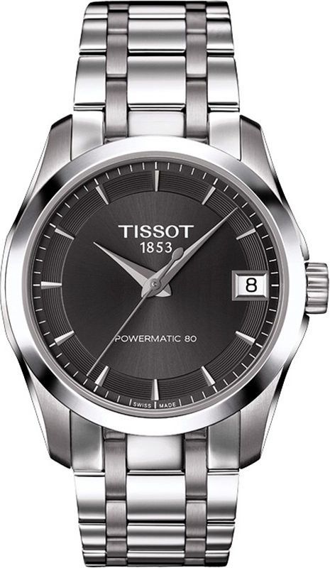Tissot T-Classic  Grey Dial 32 mm Automatic Watch For Women - 1