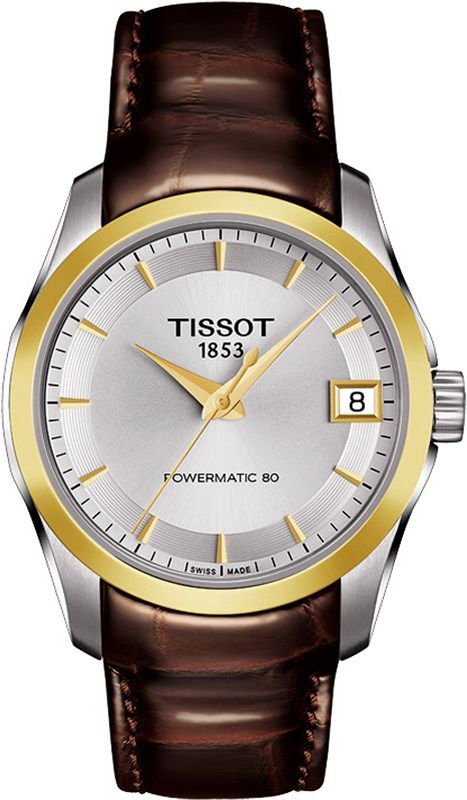 Tissot T-Classic  Silver Dial 32 mm Automatic Watch For Women - 1