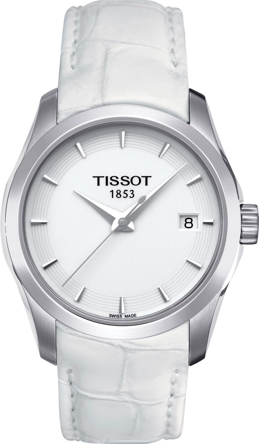 Tissot T-Classic  Silver Dial 32 mm Quartz Watch For Women - 1