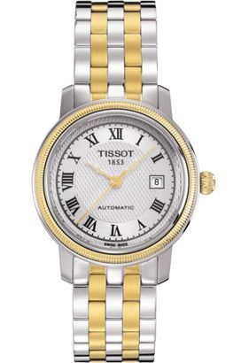 Tissot Bridgeport Automatic 28 mm Watch in Silver Dial For Women - 1