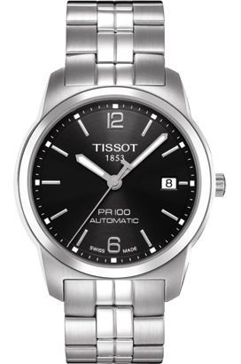 Tissot T-Classic PR 100 Black Dial 38 mm Automatic Watch For Men - 1